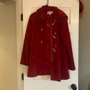 Bradley Bayou Suede Leather Hooded Coat